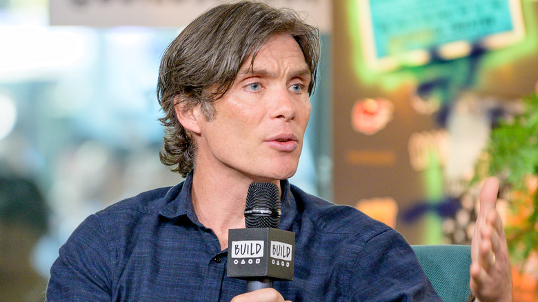 Cillian Murphy talking at Build Studios