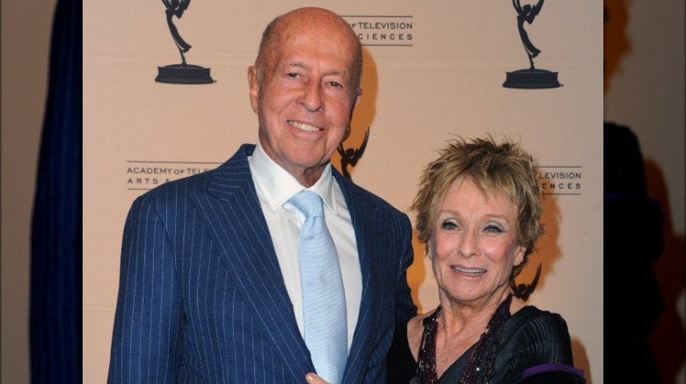 Cloris Leachman and ex-husband George Englund at a Hollywood event in 2011