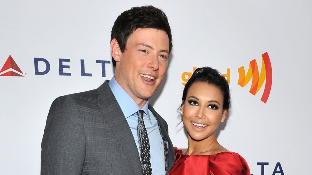 Naya Rivera and Corey Monteith 