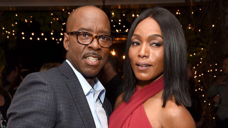 Courtney B. Vance and Angela Bassett smiling