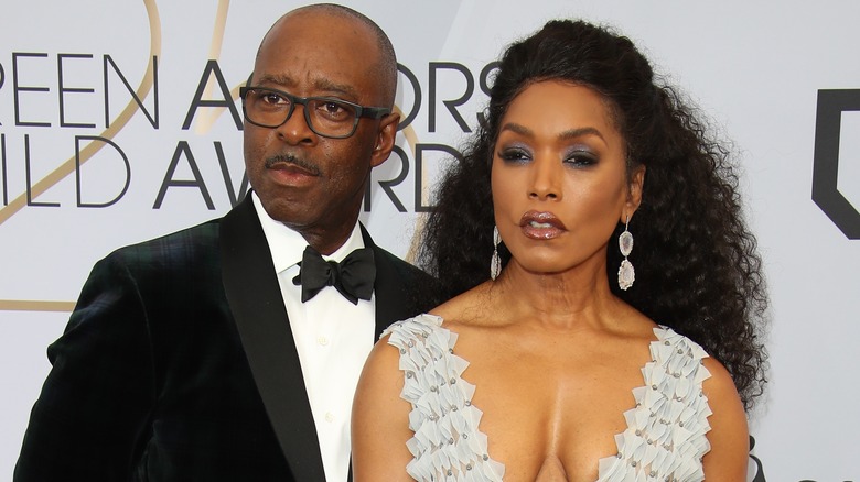 Courtney B. Vance and Angela Bassett on the red carpet