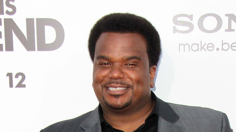 Craig Robinson smiling