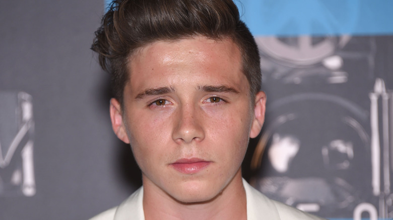 Brooklyn Beckham posing 