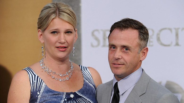 David Eigenberg and Chrysti Eigenberg at the "Sex and the City 2" premiere 