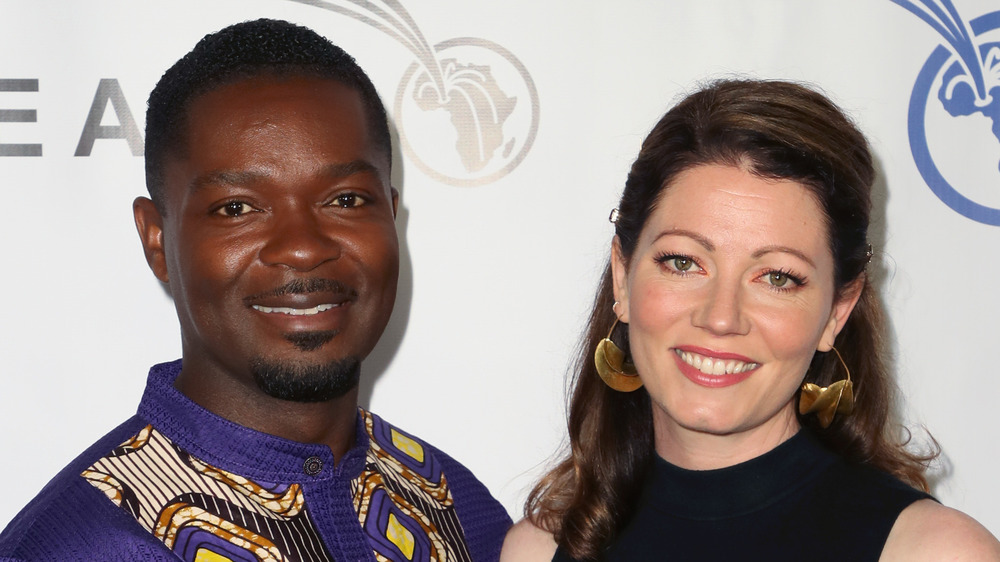 David and Jessica Oyelowo on the red carpet