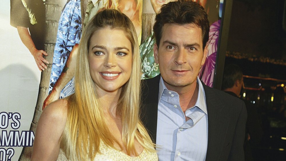 Denise Richards and Charlie Sheen