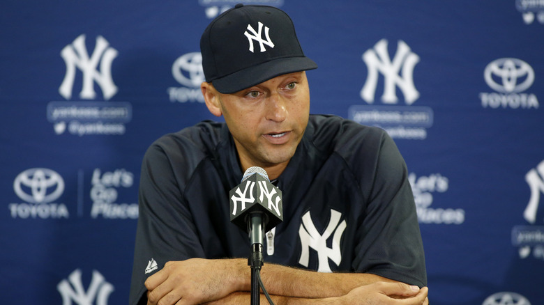 Derek Jeter speaking