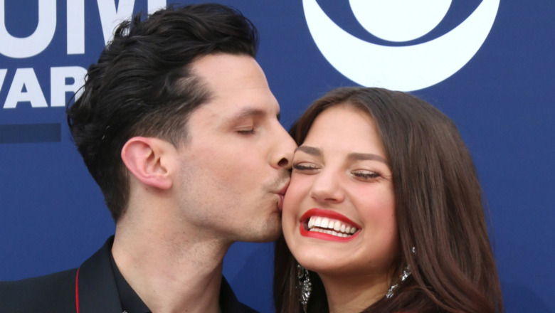 Devin Dawson and wife Leah Sykes, red carpet