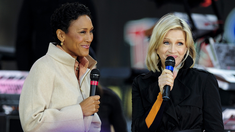 Robin Roberts and Diane Sawyer co-hosting GMA