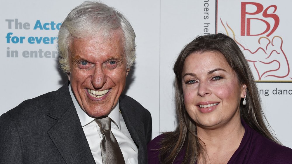 Actor Dick Van Dyke (L) and Arlene Silver arrive at the 30th Annual Gypsy Awards Luncheon