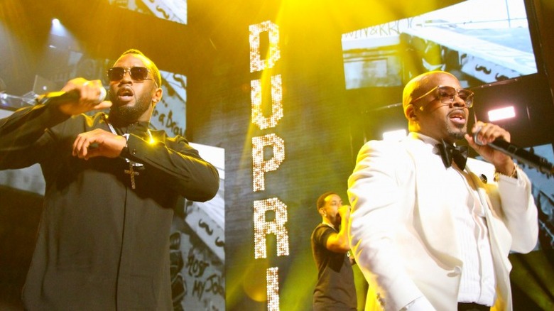 Diddy and Jermaine Dupri performing together