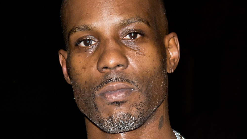 DMX looking serious