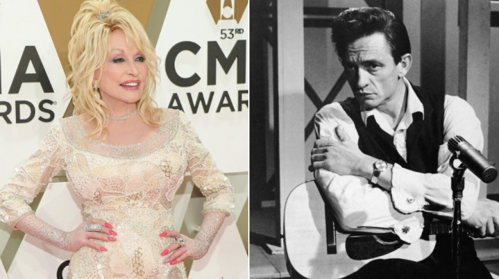 Dolly Parton and Johnny Cash