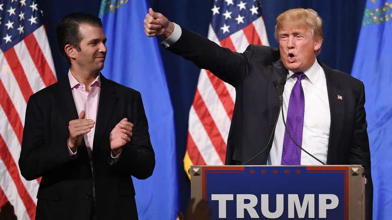 Donald Trump and Donald Trump Jr