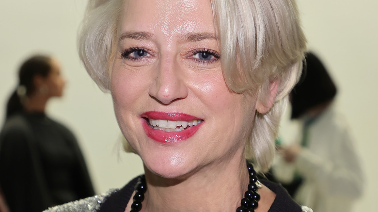 Dorinda Medley attending New York Fashion Week 