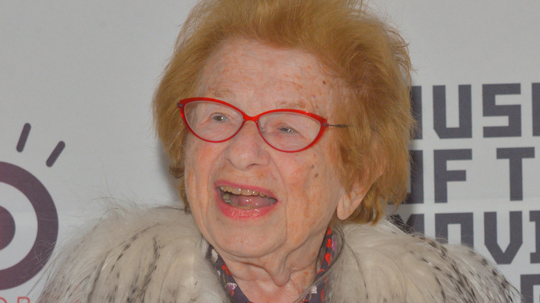 Dr. Ruth Westheimer at an event