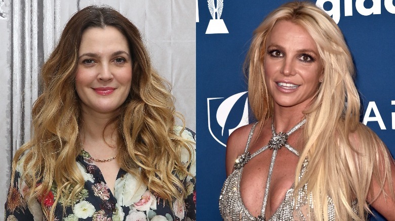 Drew Barrymore and Britney Spears