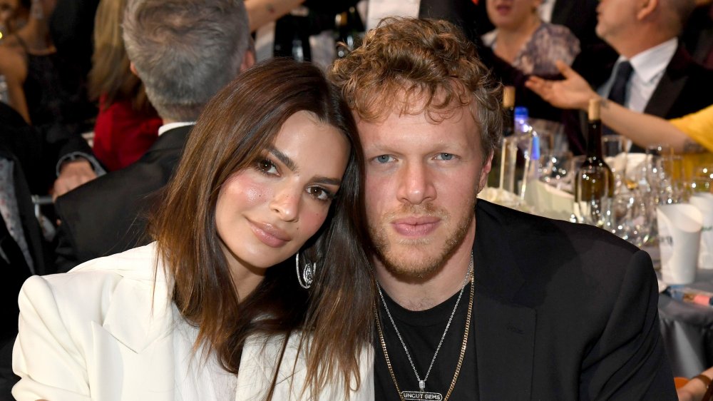 Emily Ratajkowsk and Sebastian Bear-McClard