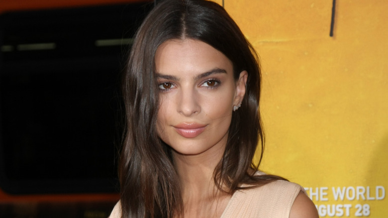 Emily Ratajkowski on the red carpet