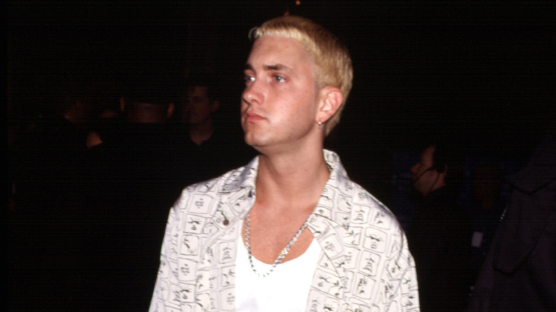 Eminem at the MTV Awards in 1999