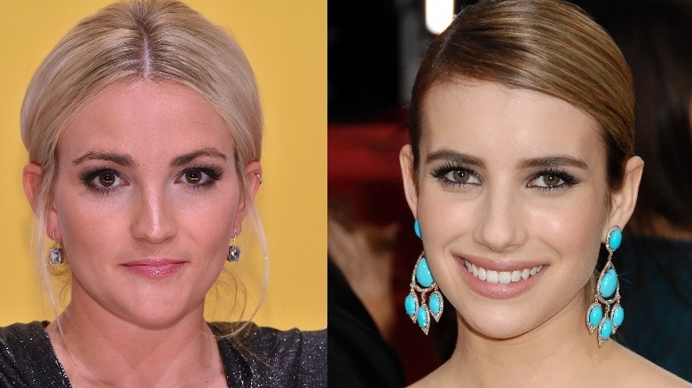 Jamie Lynn Spears and Emma Roberts 