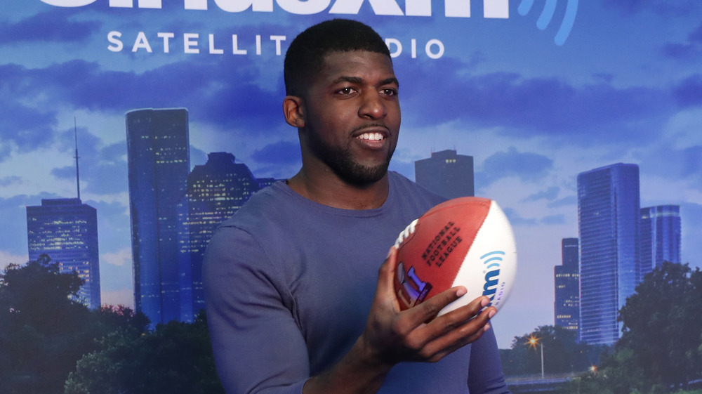 Emmanuel Acho at an event 