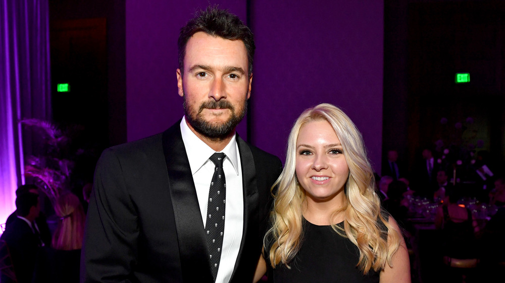 Eric Church and Katherine Blasingame at an event 