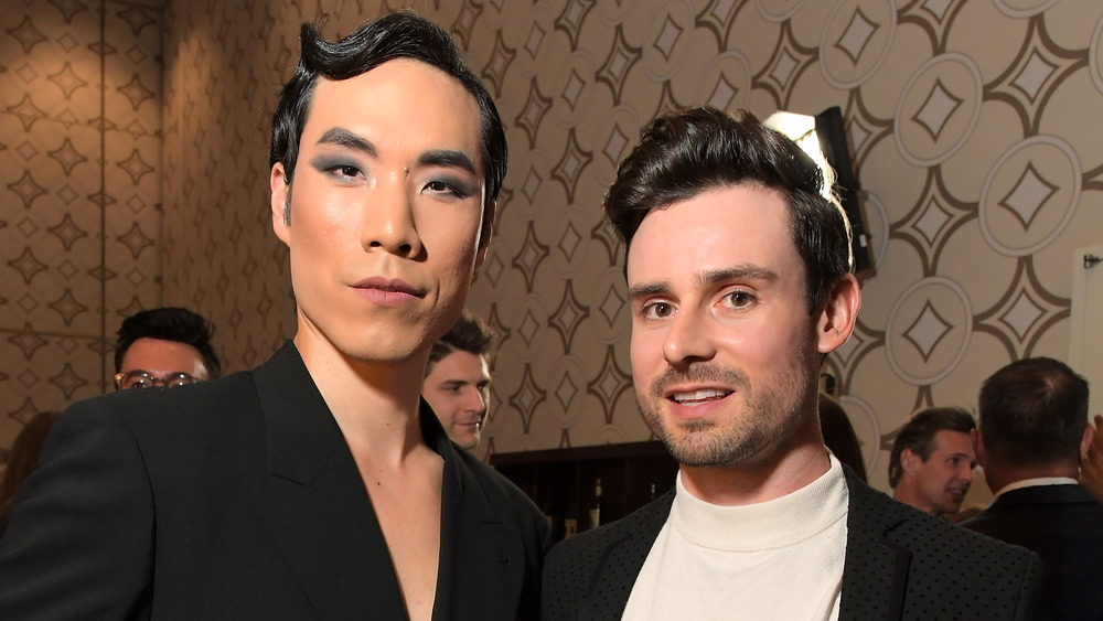 Eugene Lee Yang and Matthew Joseph McLean posing together