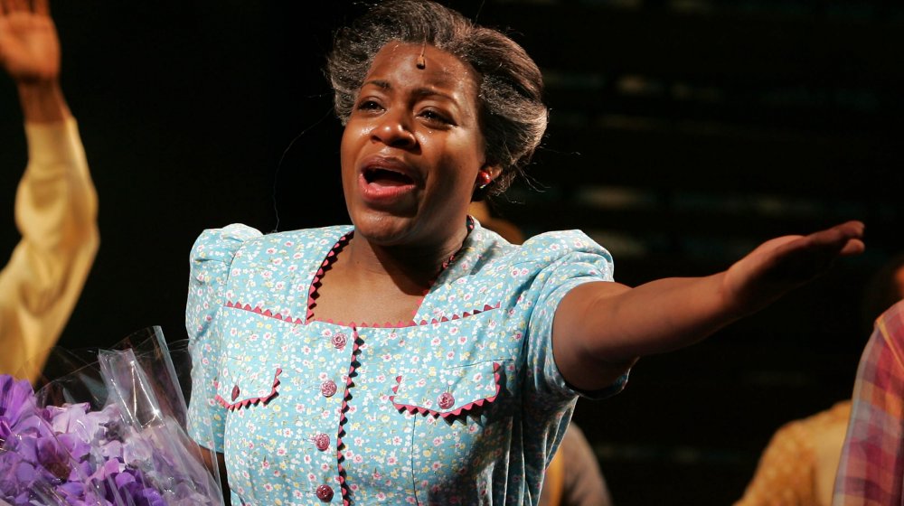 Fantasia Barrino as Celie in 'The Color Purple'