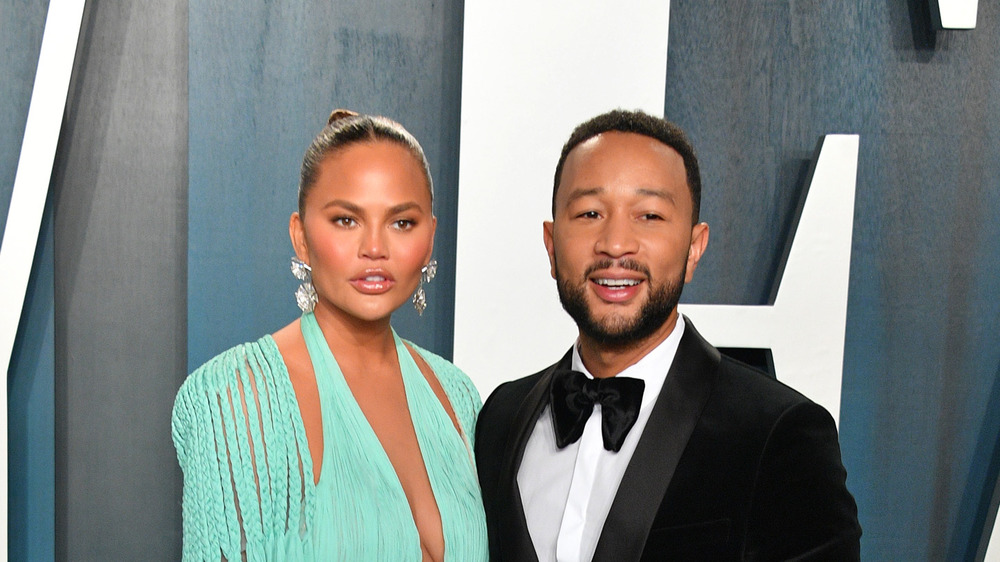 Chrissy Teigen and John Legend Oscars