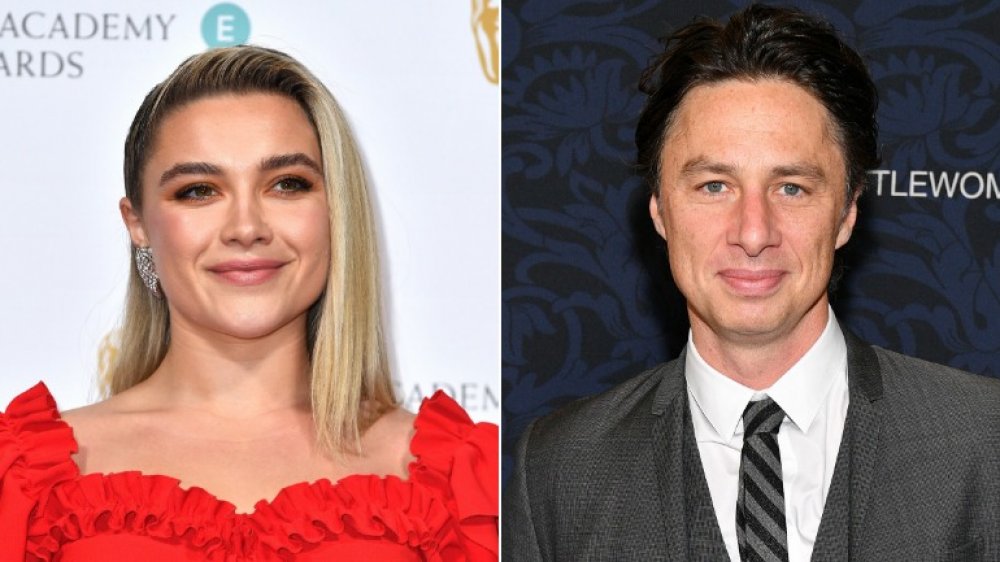 Florence Pugh and Zach Braff