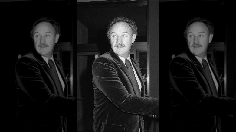 Gene Hackman in a suit in the 1980s