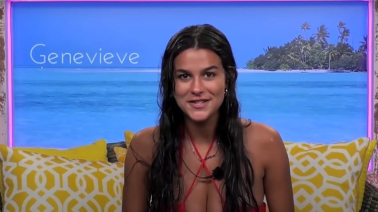 Genevieve Shawcross talking on Love Island USA