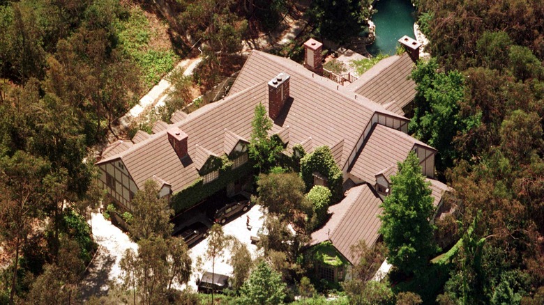 The Clooneys' LA house