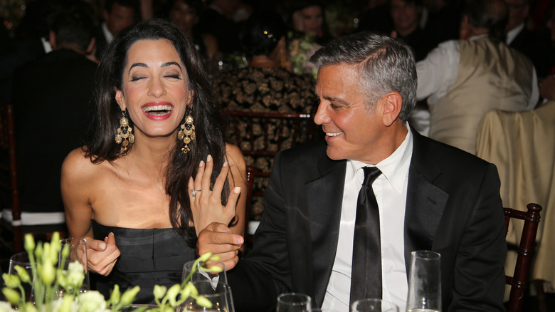 Amal Clooney and George Clooney