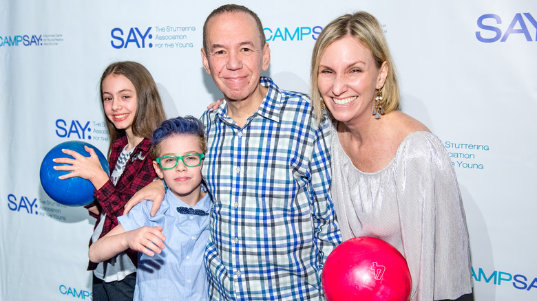 Lily Gottfried, Gilbert Gottfried, Max Gottfried and Dara Gottfried attending the 6th Annual Paul Rudd All-Star Bowling Benefit