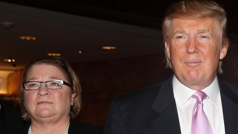 Rosemary Shrager and Donald Trump