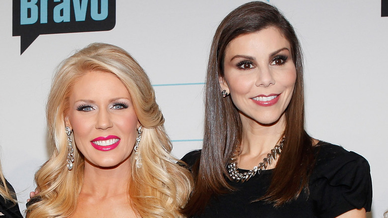 Gretchen Rossi and Heather Dubrow posing