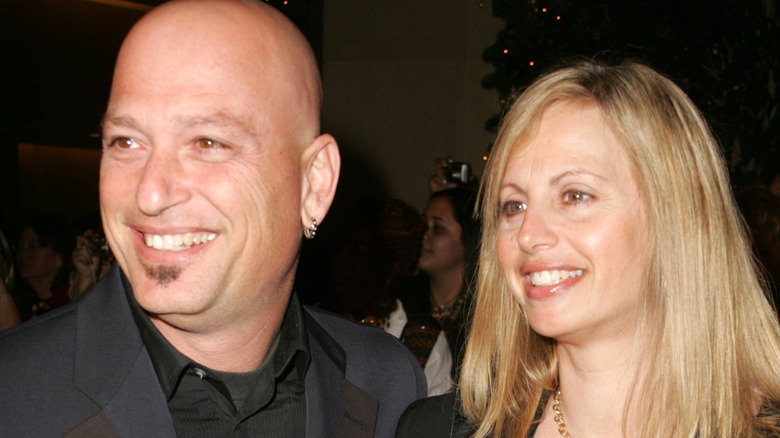 Howie Mandel and Terry Mandel smiling together