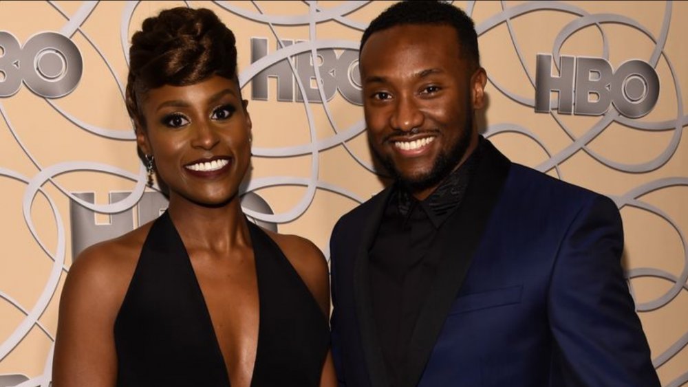 Issa Rae and Louis Diame