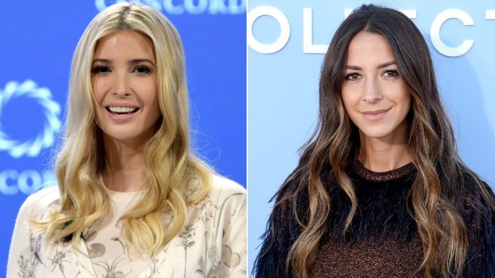 Ivanka Trump and Arielle Charnas