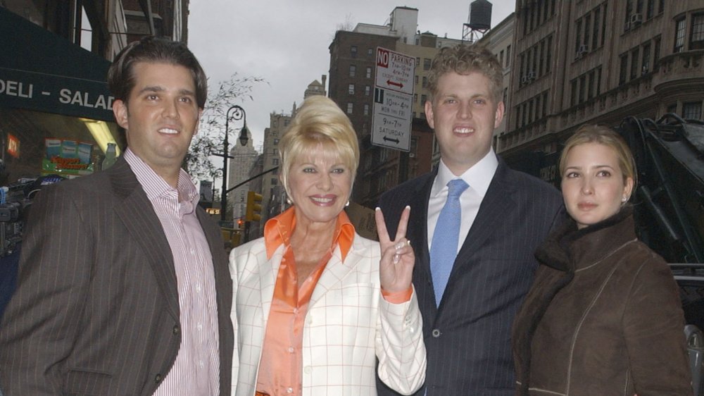 Ivana Trump and family