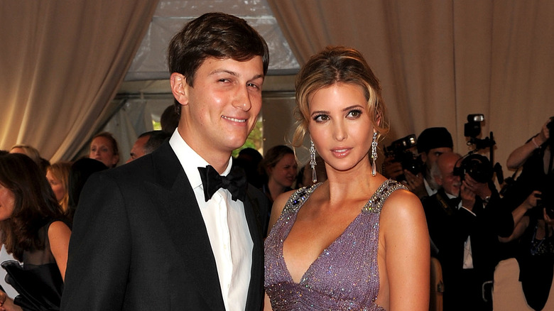 Jared Kushner and Ivanka Trump at an event 