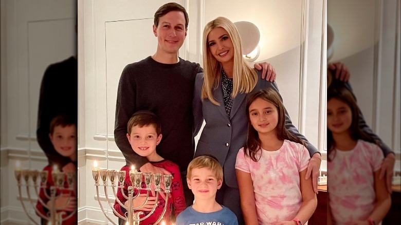 Jared Kushner and Ivanka Trump and family  