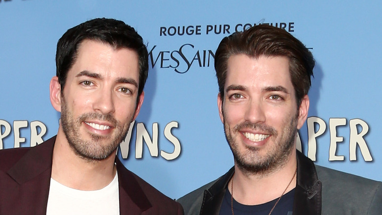 The Property Brothers smiling