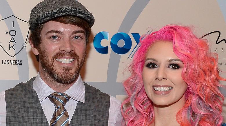 J.D. Scott, Annalee Belle grinning