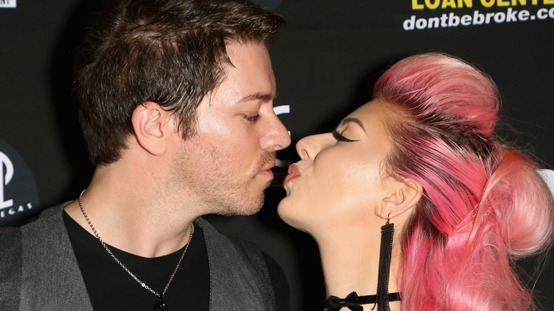 J.D. Scott, Annalee Belle almost kissing