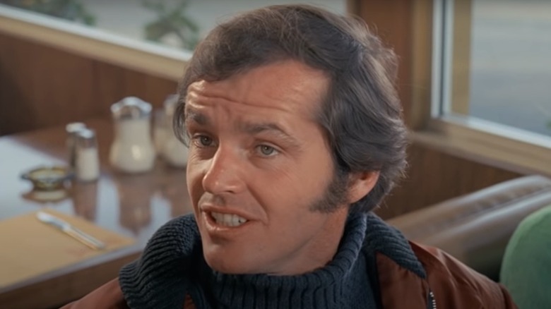 Jack Nicholson in Five Easy Pieces