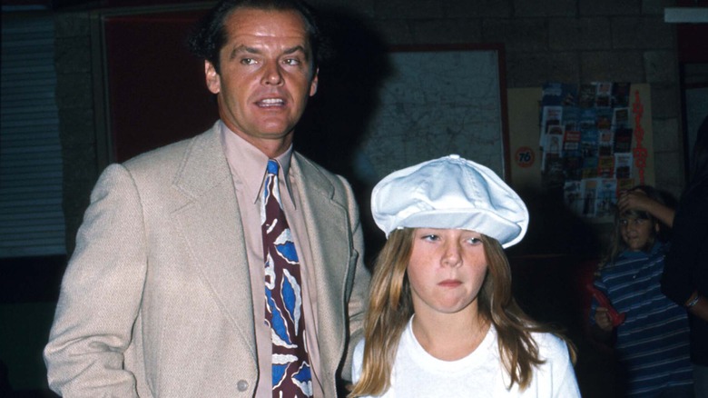 Jack Nicholson and Jennifer Nicholson