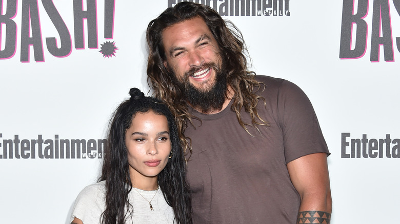 Zoë Kravitz and Jason Momoa in 2018